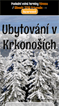 Mobile Screenshot of penzionvkrkonosich.cz